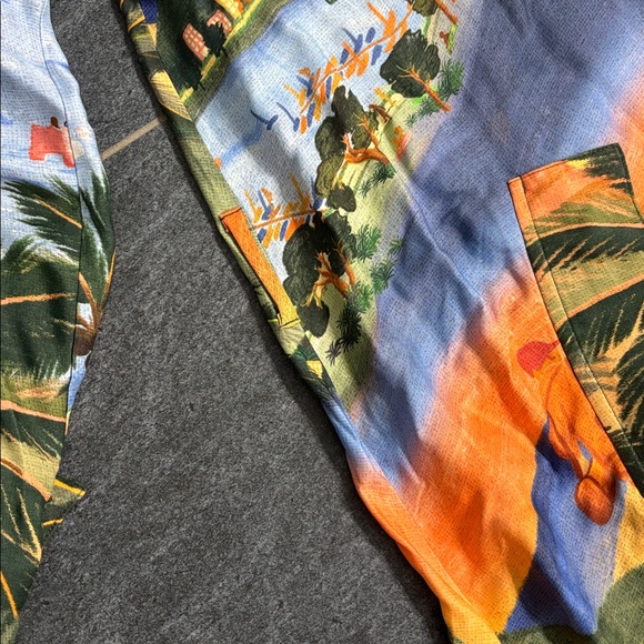 FARM Rio Multicolor Tropical Long Sleeve Dress - Picture 2 of 9